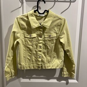 H&M Kids Yellow Denim Jacket